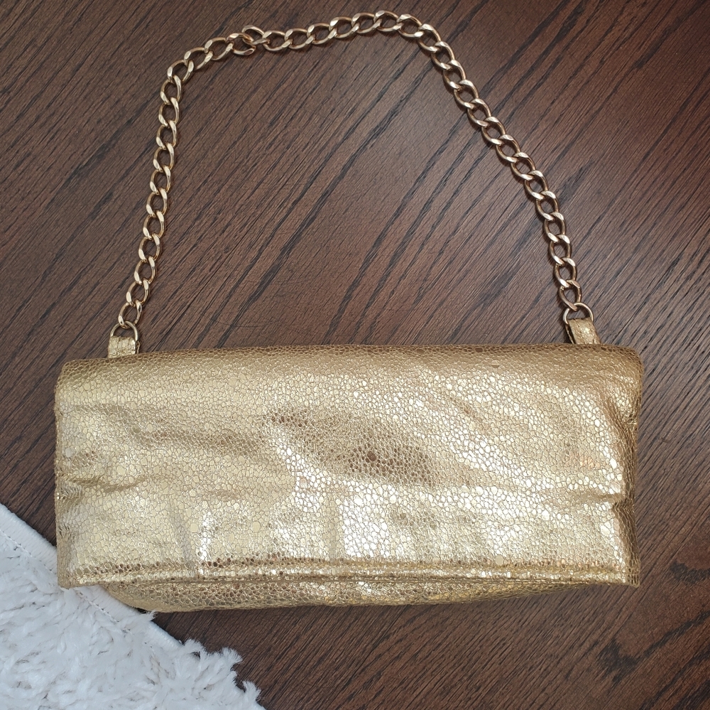 Michael Kors gold mini bag